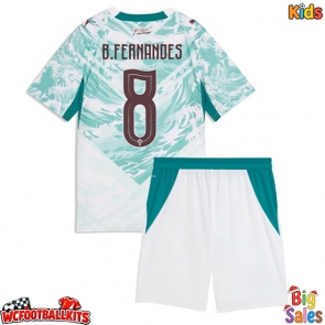 Portugal Bruno Fernandes #8 Replica Away Stadium Kit for Kids World Cup 2026 Short Sleeve (+ pants)